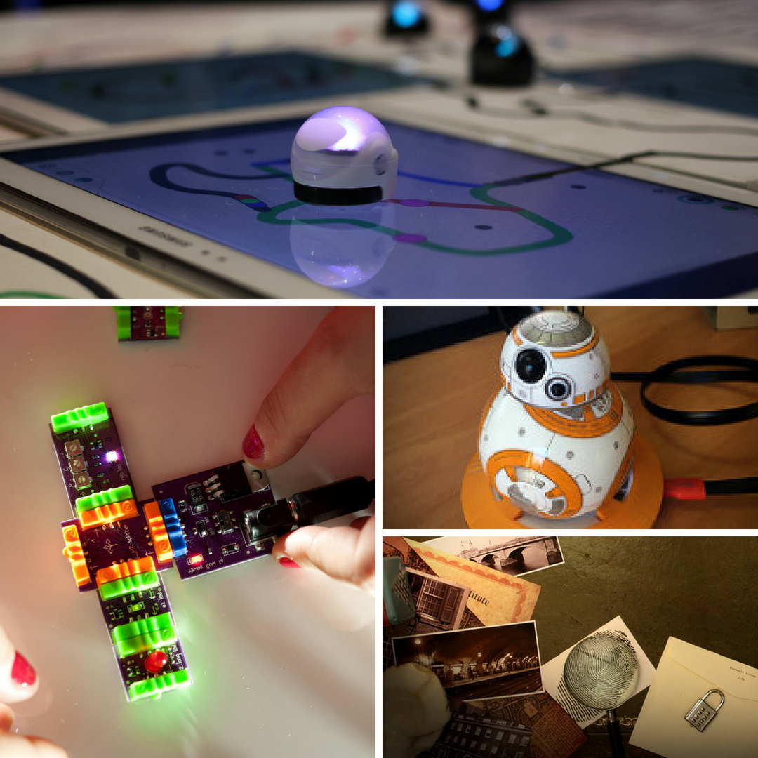 Maker technology collage