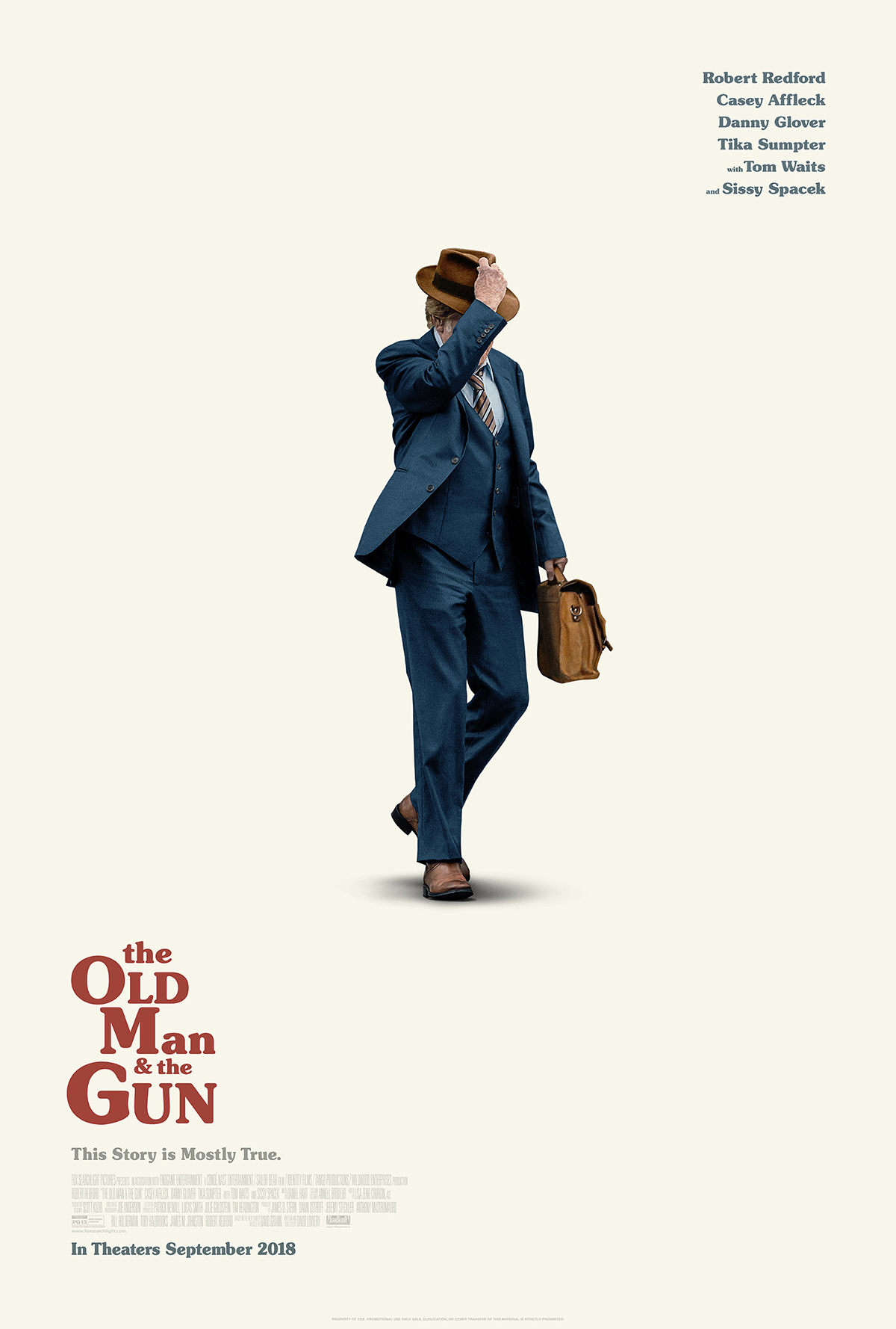 Old Man and the Gun Film Poster