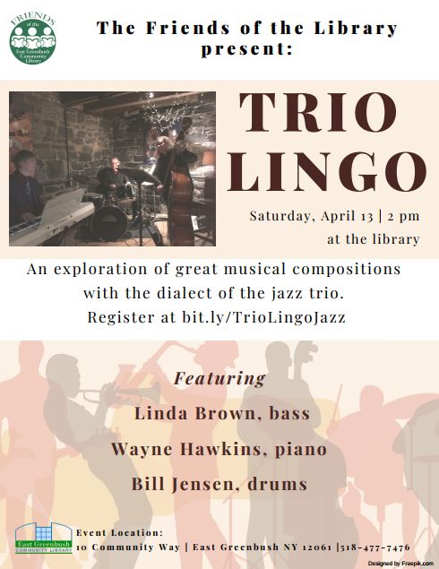 Trio Lingo Concert Flyer