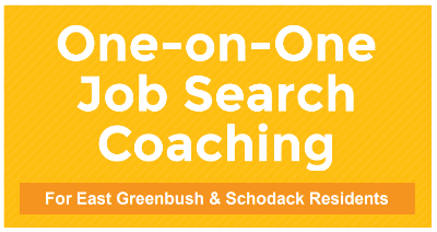 logo for one-on-one job search program