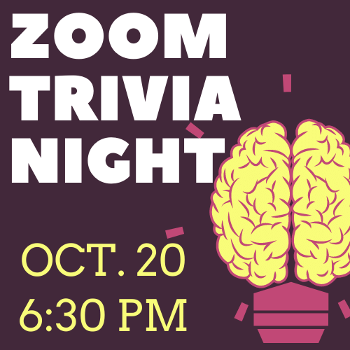 zoom trivia night october 20 6:30 pm