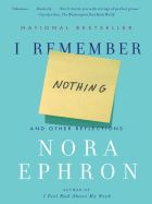 Book cover image for I Remember Nothing