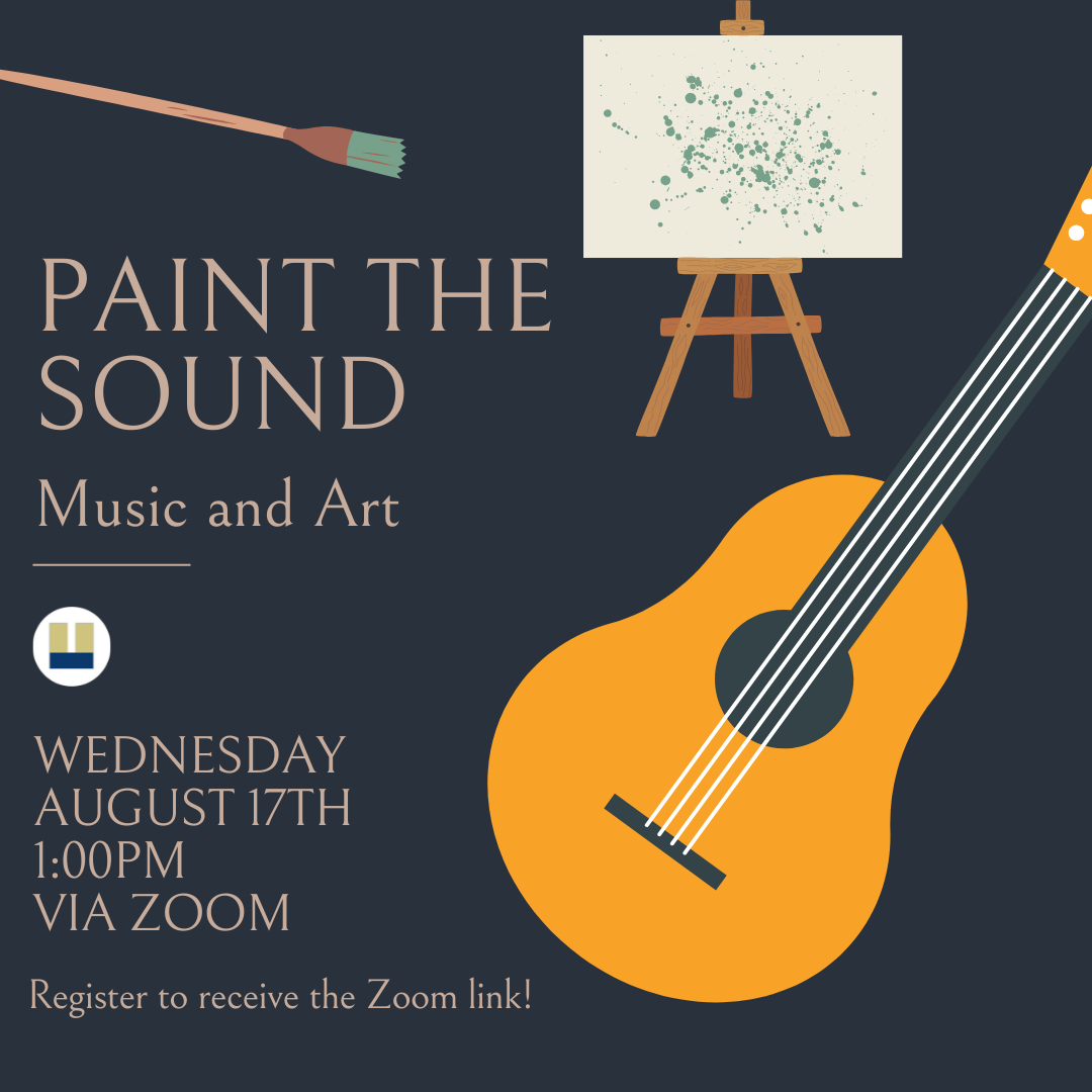 PAINT THE SOUND WEDNESDAY AUGUST 17TH 1:00PM VIA ZOOM
