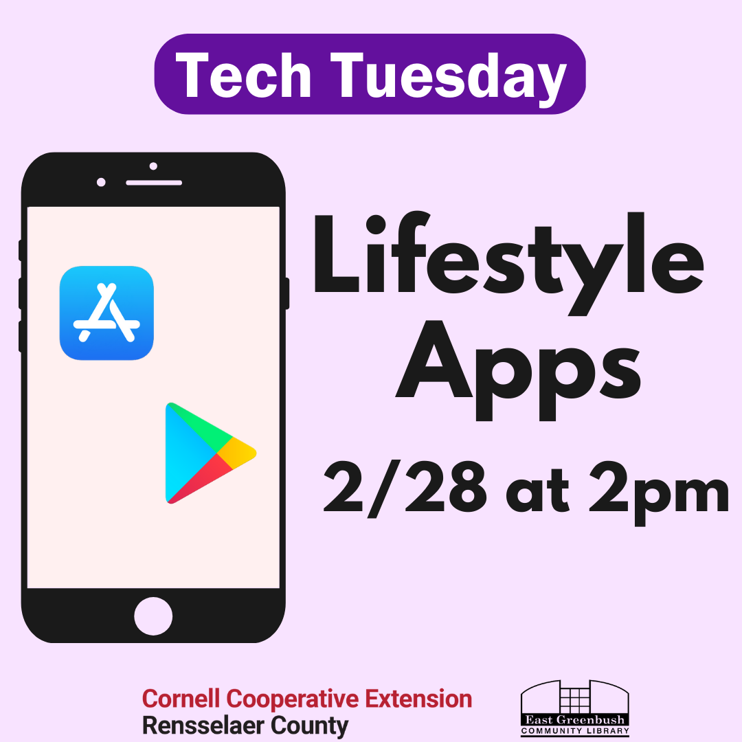 Lifestyle Apps 2/28 at 2pm