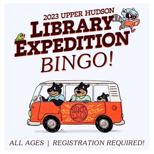 Library Expedition Bingo! All ages; registration required