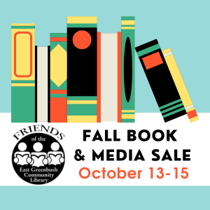 Friends Fall Book & Media Sale October 13 thru October 15