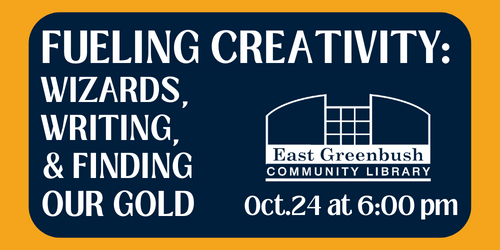 fueling creativity writing workshop October 24 at 6pm with Pam Collins