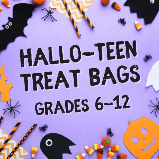 Hallo-Teen Treat Bags (Grades 6-12)
