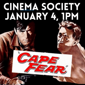 CAPE FEAR JANUARY 4 AT 1PM