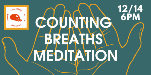 intro to counting breaths meditation october 1 at 6pm