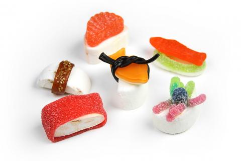 Candy sushi