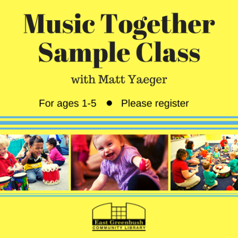 Music Together - March 29 @ 10 or 11 am