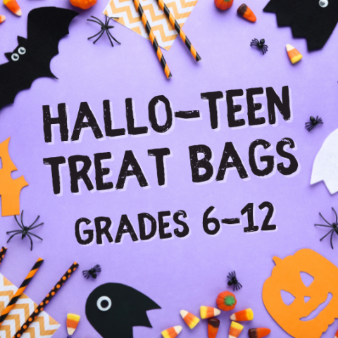 Hallo-Teen Treat Bags (Grades 6-12)