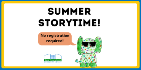 summer storytime no registration required