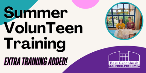 Summer VolunTeen Training (Extra Training Added!)