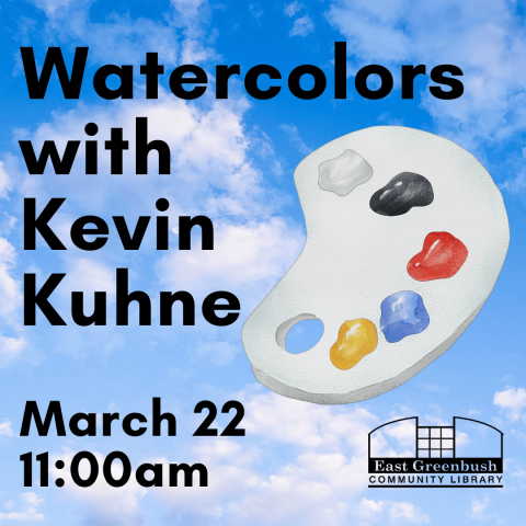 watercolors with kevin kuhne march 22 at 11:00am
