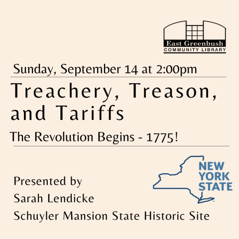 TREACHER TREASON AND TARIFFS ON SEPTEMBER 14 AT 2:00PM