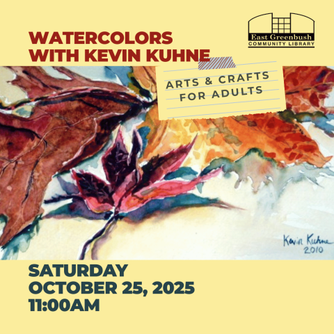watercolors with kevin kuhne november 25 at 6:00 pm