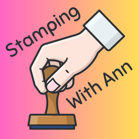 HAND HOLDING A RUBBER STAMP