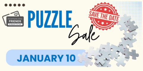 Save the Date: Friends Puzzle Sale January 10th