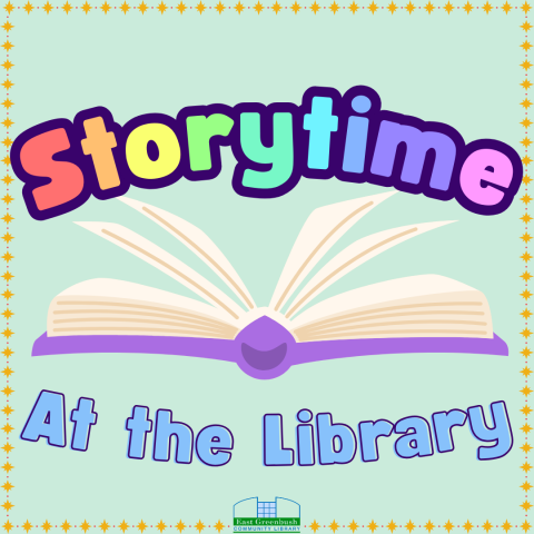 Storytime at the Library graphic