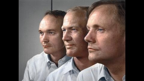 Armstrong, Aldrin, and Collins