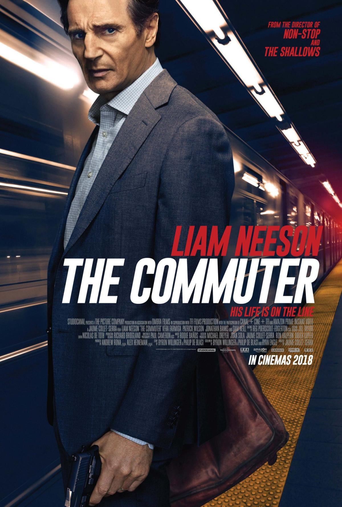 The Commuter movie poster