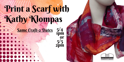 print a scarf may 4 at 1pm
