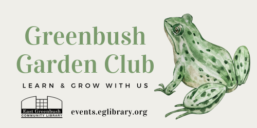 Greenbush Garden Club logo image "Learn and Grow with Us"