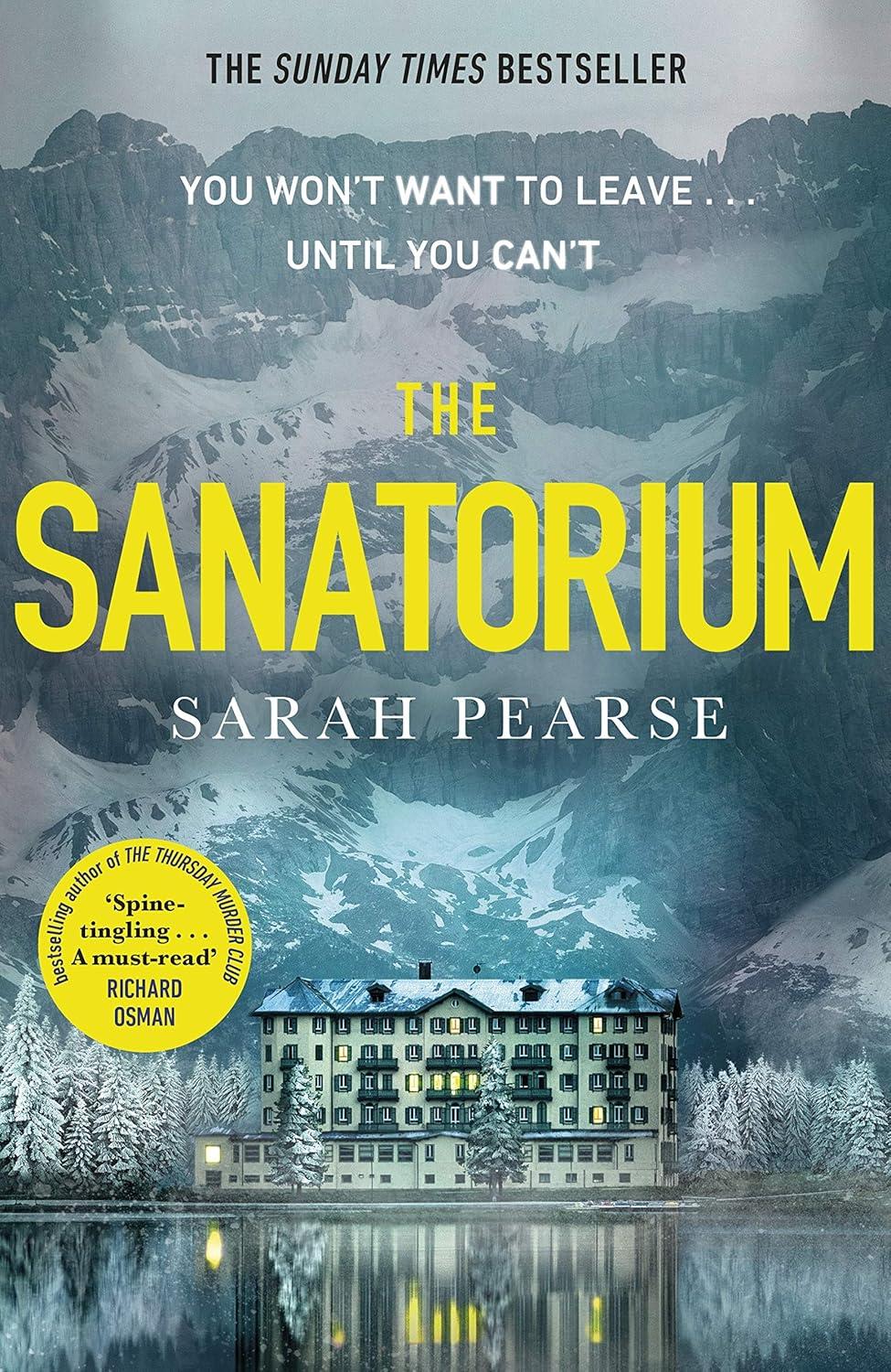 the sanatorium by sarah pearse